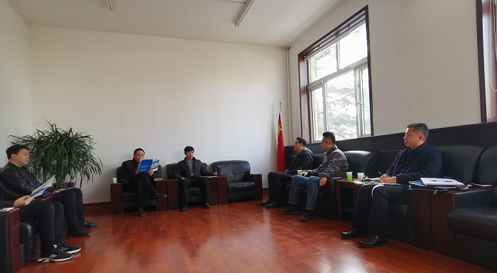 洛陽建材建筑設計研究院與義馬市政府生活垃圾處理項目洽談會
