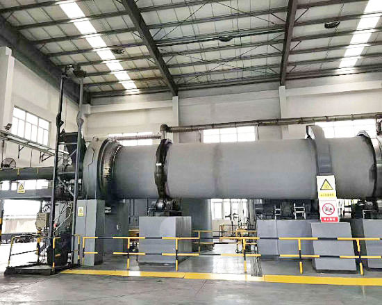 陶粒砂回轉窯：高產 穩定 自動控溫 超溫報警 余熱利用